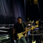 Me backstage about to perform on the Yes Cruise